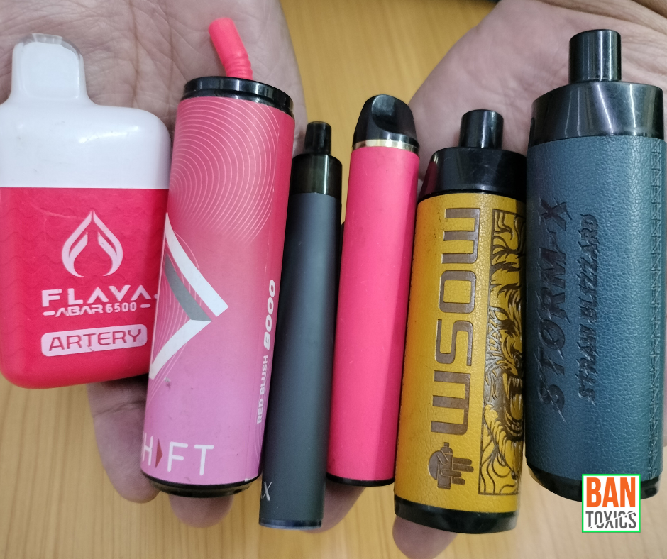 BALITANG TOKSIK! BAN Toxics Warns the Public against Vape Waste, a