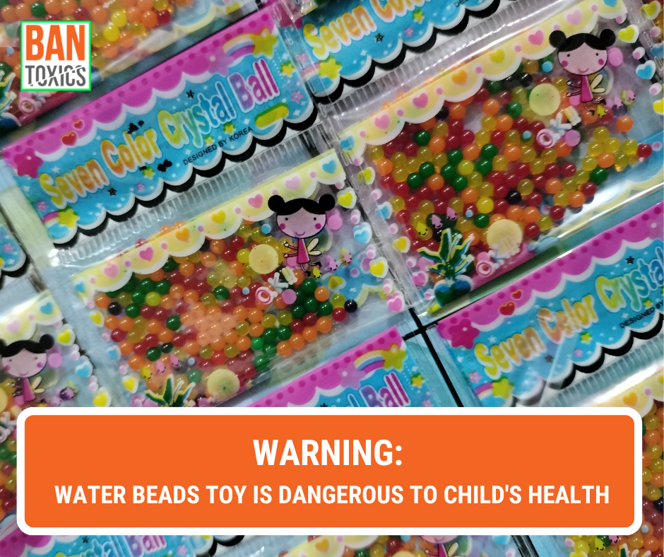 Health Canada warns about the dangers of water beads for kids