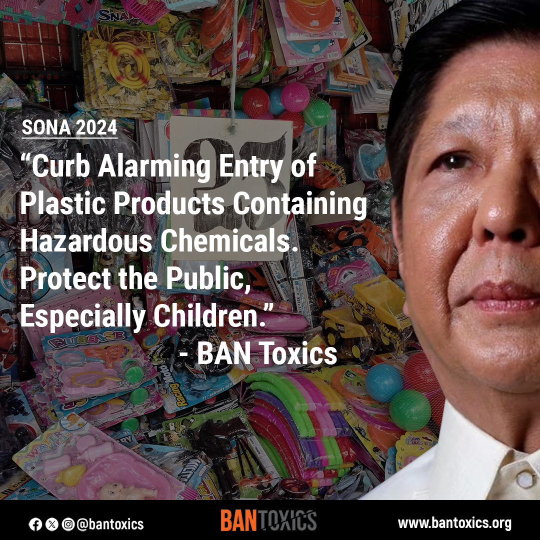 BAN Toxics to Marcos Jr Prioritize and address the alarming state of